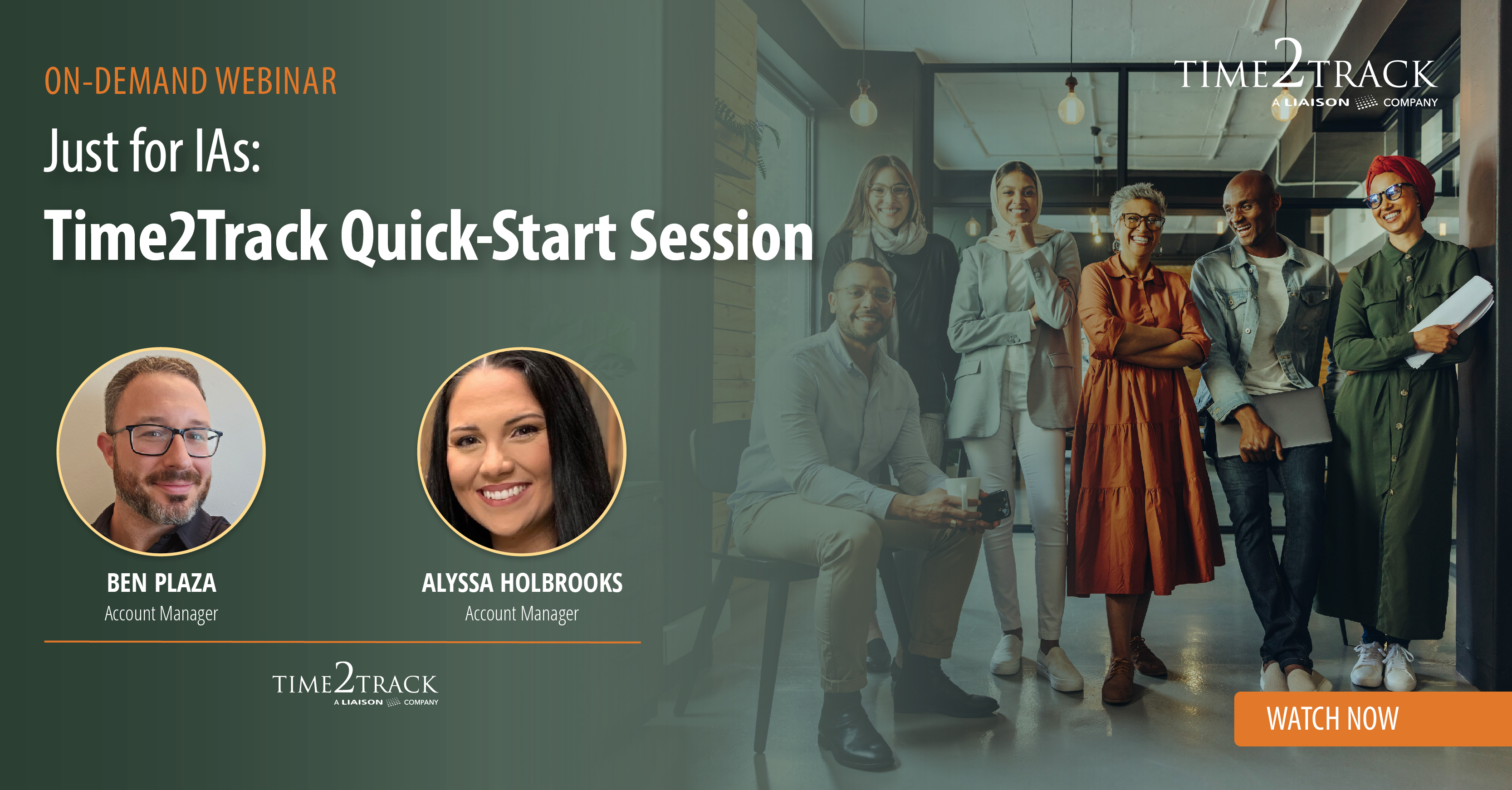 Watch Now | Time2Track Webinar